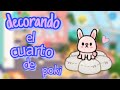 Decorando el cuarto de poki con cosas 100% gratis 🐰
