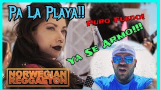 VAMOS A LA FIESTA!!! Nanowar Of Steel - Norwegian Reggaeton | REACCION!