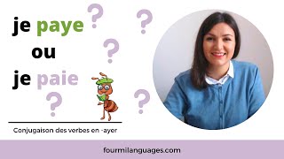Verbe PAYER au présent | Fourmi Languages 8
