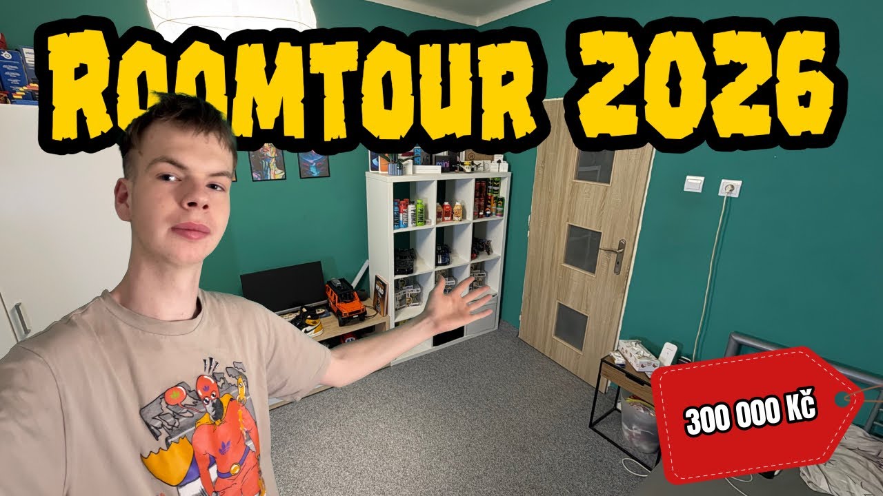 Roomtour 2026🔥| Tohle Stojí 300 000 Kč?!