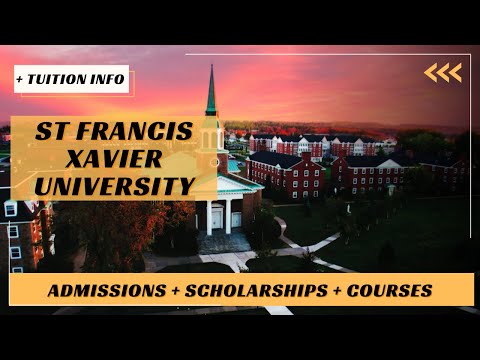 सेंट फ्रांसिस जेवियर विश्वविद्यालय प्रवेश और छात्रवृत्ति 2022