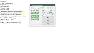 Bosch ECU SW number - small utility for finding Bosch software numbers in Bosch ECU readouts (dumps) screenshot 5