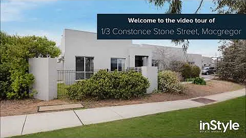Walkthrough - 1/3 Constance Stone Street, Macgregor
