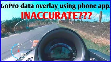 GoPro GPS Data Overlay Testing Gone Wrong?