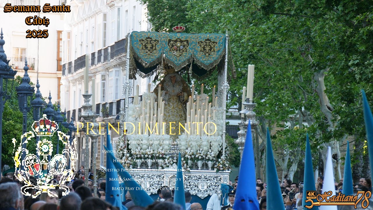 [4K ᴴᴰᴿ] VIRGEN DEL PATROCINIO / Semana Santa Cádiz 2025