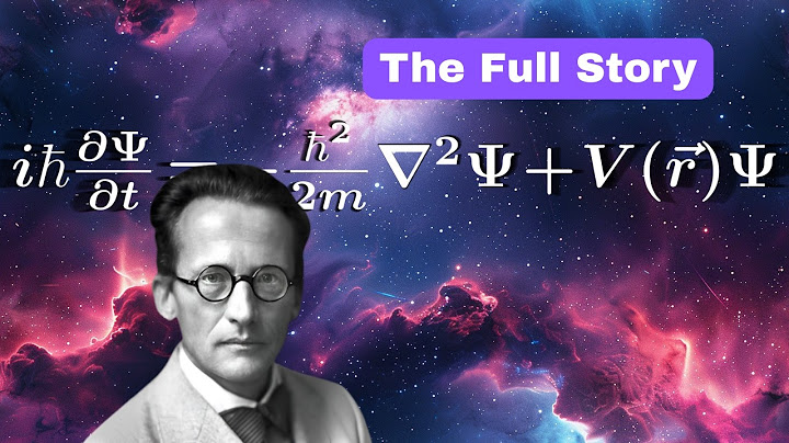 Schrödinger Equation Explained Clearly!