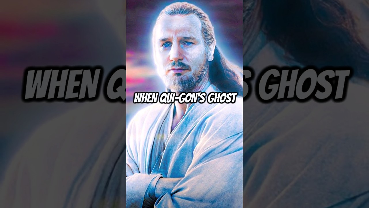 The ONLY Time Qui-Gon's Ghost Spoke to Darth Vader