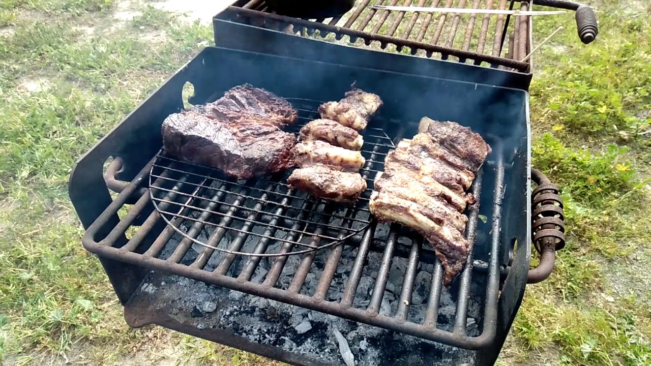 BBQ and beach camping at San Clemente State Beach YouTube