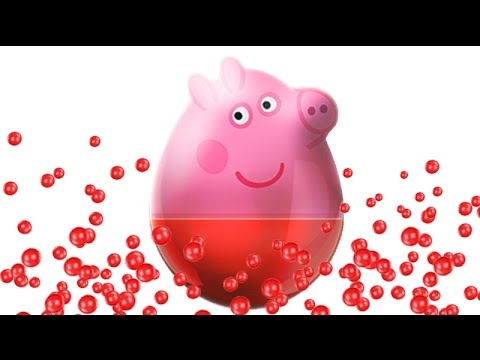 Learn colors with 3d Motion Baby Peppa Pig Eggs for nursery kids Children Episodes