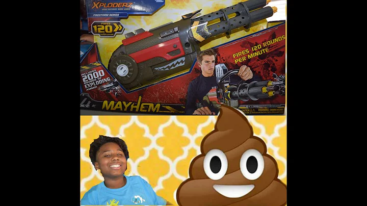 Xploderz Gun/ Firestorm series Mayhem /Fail