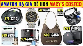 MUA NHANH AMAZON ĐẠI HẠ GIÁ LỚN 50 MÓN HÀNG HIỆU 85% OFF RẺ HƠN MACY'S & COSTCO ! CUỘC SỐNG MỸ 365