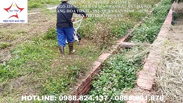 Máy cắt cỏ Honda Gx35 đẩy tay nhập khẩu Thái lan