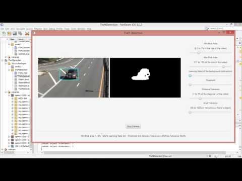 Object detection with OpenCV and JavaFX