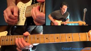Video thumbnail of "Crazy On You Guitar Lesson Pt.3 - Heart - Main Riff & Solos"