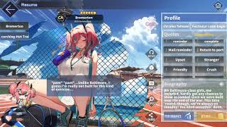 azur lane bremerton training oath scorching skin promise