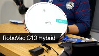 新品★eufy EUFY ROBOVAC G10 HYBRID WHITE Eufy RoboVac G10 Hybrid robot vacuum cleaner [unboxing/hands-on
