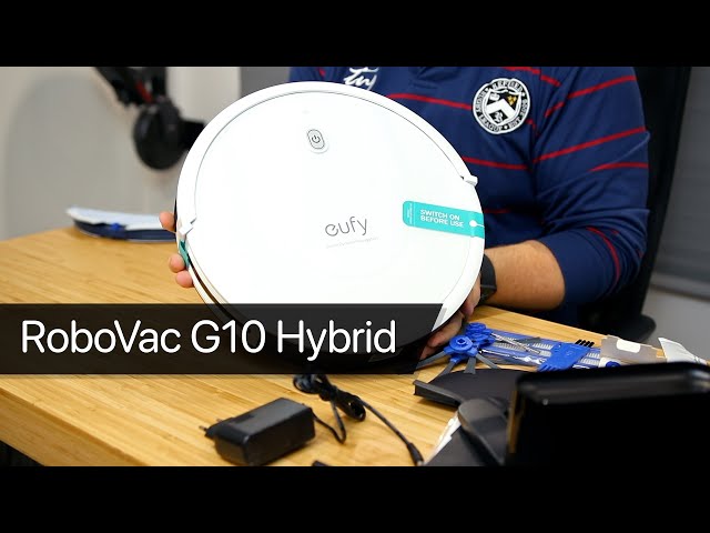 Eufy RoboVac G10 Hybrid robot vacuum cleaner [unboxing/hands-on