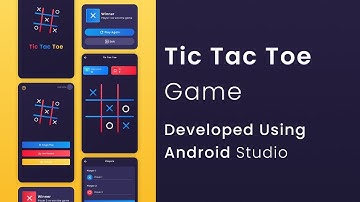 Tic Tac Toe Game Developed Using Android Studio |