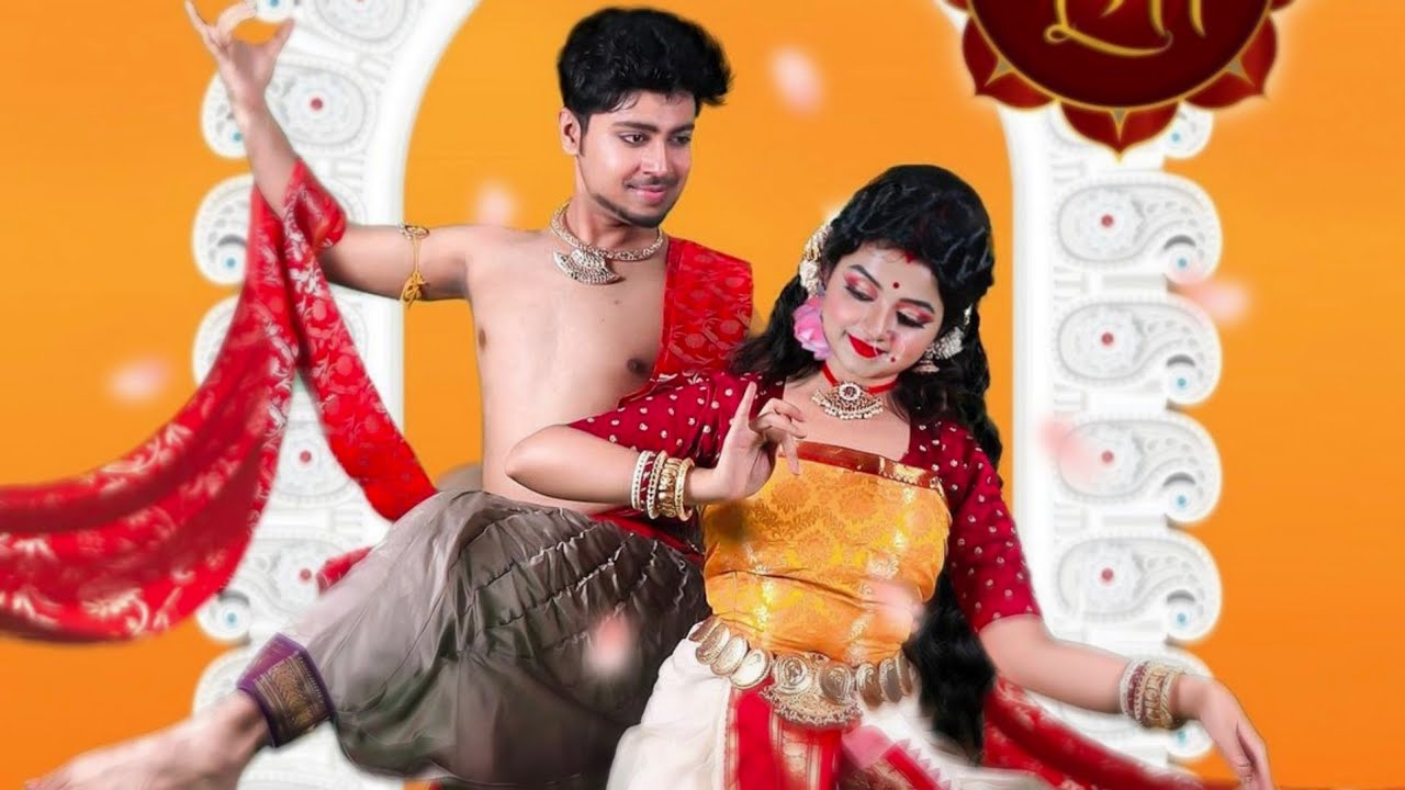 Jaya jaya japya Kanyargha Mahalaya Durga puja Dance cover  Payel Dwaipayan
