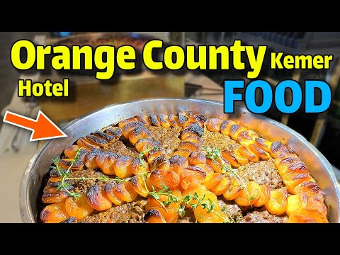 видео: Orange County Kemer FOOD / WALKING TOUR / Orange hotel antalya Adult Only