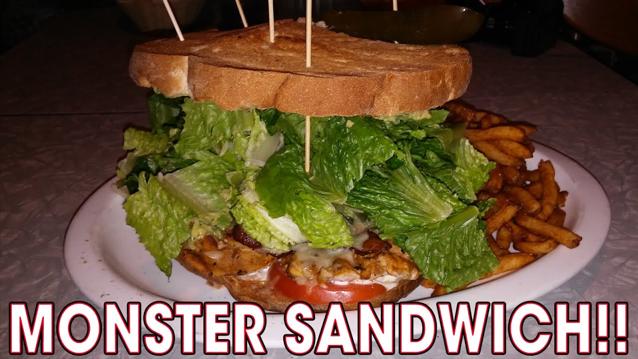 Конкурс сэндвичей с курицей MONSTER в МОНРЕАЛЕ!!