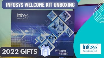 WELCOME KIT BY INFOSYS 2022 | ONLT FOR FRESHERS | UNBOXING FRESHER KIT 😍