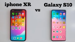 Samsung S10 VS iphone XR in 2023 || Speed Test