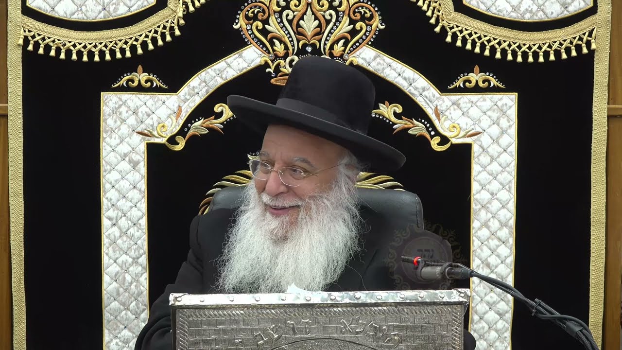 פרשת תצוה תשפד השיעור הגדול בתבל בזוהר הקדוש מפי מו"ר שר בית הזוהר המקובל הרב בניהו שמואלי שליט"א
