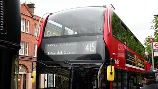 Short Blind Change On 2549 (YY16YKR) - Streatham Station 159 To Tulse Hill Station 415