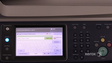 Xerox® WorkCentre® 5335 Family Logging in as Administrator