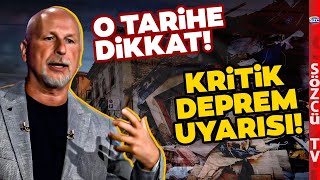 'SİSMİK ARTIŞ VAR' Öner Döşer 8 Mayıs'a İşaret Etti Deprem Konusunda Uyardı Resimi