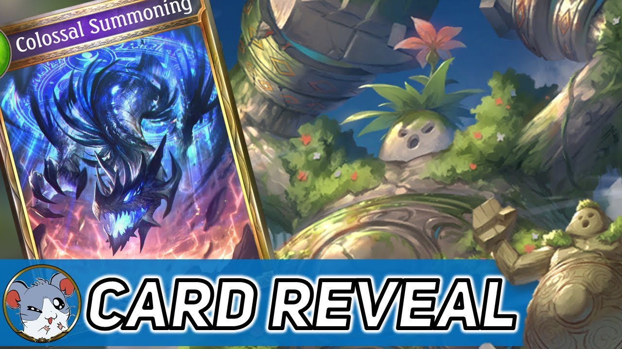 Colossal Summoning | Shadowverse Eightfold Abyss: Azvaldt Card Reveal ...