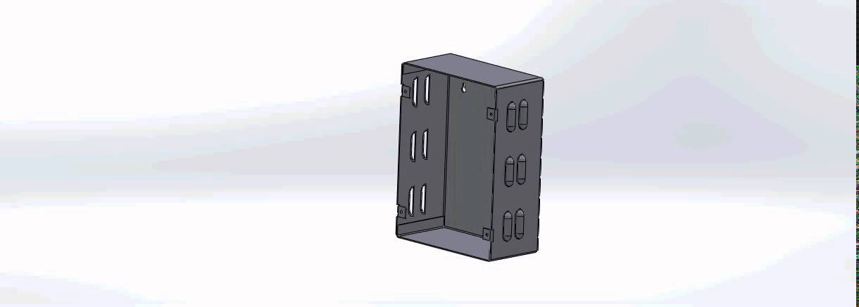 electrical box solidworks - YouTube
