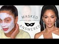 Nicole Scherzinger Face-Masks & Shares Her Beauty Rituals | Masked and Answered | Marie Claire