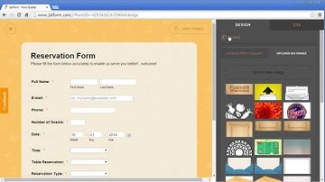 Form Designer: Background Image