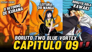 KURAMA RETORNA E BORUTO HUMILHA O KAWAKI EM BORUTO TWO BLUE VORTEX CAP 09