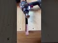 Smooth Drilling Like a Pro! 🛠 Fivalo Countersink Drill Bit Set in Action! #woodworking #diyprojects