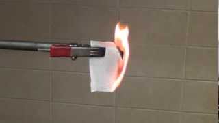 Combustion of single sheet of cellulose - virtual laboratory
Disclaimer: Combustion experiments are dangerous and could result in injury to yourself or others, and/or damage to property. These experiments were conducted in a laboratory environment by trained personnel. Do not attempt these experiments without proper training, equipment, and laboratory. Do not attempt at home. These videos are meant to show the combustion phenomenon and are not intended as a guide for reproducing the effects. Do not play with fire or combustion phenomena. Combustion of single sheet of cellulose - virtual laboratory