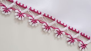 Sıralı Pıtırcık Tığ Oyası Yapımı