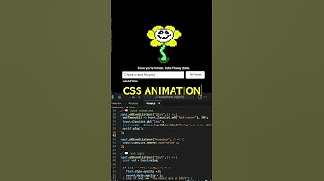 👉 Undertale Omega Flowey 🌻 CAPTCHA CSS Animation #Shorts