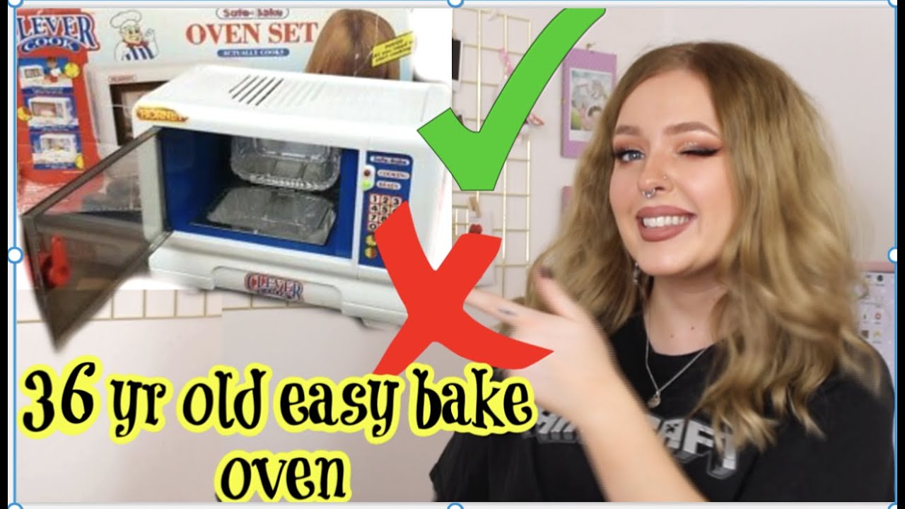 I Tried Baking With An Easy Bake Oven but I'm a 30 Year Old Lady 