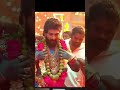 Pushpa 2 movie ki shooting  Allu Arjun Sadi pahnane wala seen ki shooting behind the scene #short