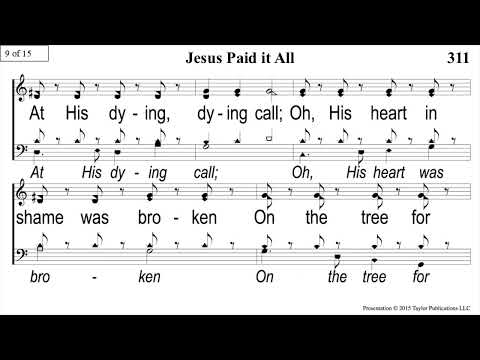 Jesus Paid it All