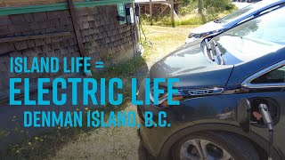 Island life, electric life: driving electric on Denman Island