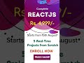 #React JS Bootcamp in Telugu