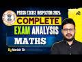 PSSSB Excise Inspector 2026 Maths Paper Solution | Complete Answer Key & Difficulty Level Analysis