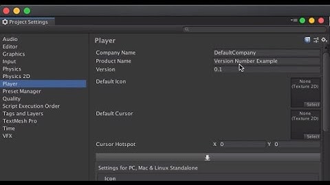 Unity Build Number Naming Tutorial