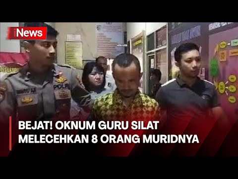 Seorang Oknum Guru Pencak Silat di Lampung Utara Tega Cabuli 8 Murid