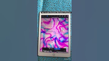 How to make Chromatic Aberration in Procreate #shorts