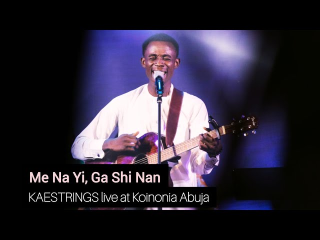 Minister Kaestrings live in Koinonia Abuja 🔥 - GA SHI NAN, ME NA YI DAKA SO NI HAKA class=